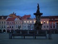 Town Hall and Samson fountain at Ottokar II Square